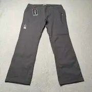 Craghoppers Pants Womens 16 Gray Solid Rip Stop Performance Hiking Outdoors
