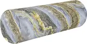 Amooorous Marble Gold White Primitive Outdoor Bolster Pillow Neck Roll Pillow Insert Small Round Pillow Insert Roller Massage Bed Lower Back Support