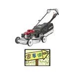 [ 家事達 ] 日本 HODNA-HRJ196PWWH 原裝 手推式割草機(集草型/鋁合金一體成型) 特價