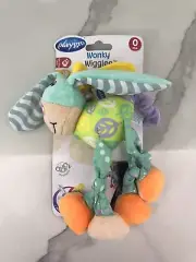 Wonky Wiggler Motor Skills Infant Pram Stroller Toy Soft Plush Playgro Childrens
