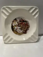 Ashtray Ceramic Shows Battle Of Bunkers Hill John Trumbull American Revolution