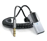 EssagerBluetooth Aux Adapter Wireless Car Bluetooth Receiver USB to 3.5mm Jack A