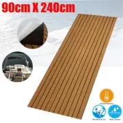Boat Flooring EVA Foam Marine Faux Teak Decking Carpet | Light Brown NO SLIP