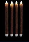 2 Pack Unmatched Taper Candles with Timer and Remote - Set of 8