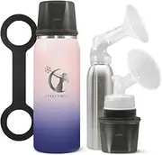 Breastmilk Chiller Reusable Storage Container by CERES CHILL | Keeps Milk Safe for up to 20 Hours | Connects w/Major Pumps (1 Chiller, Mombré)