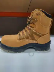 Oliver AT 45632 Women or Men Lace-Up Composite Toe Safety Boots Wheat