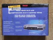 RCA VCR Recorder: Model VR637HF, 4 Head VHD, Remote, Clock New In Unopened Box