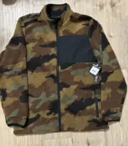 O'NEILL Camo Bomber Super Fleece Elevation Jacket Size Large