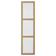 TONSTAD door, oak/veneer glass, 50x195 cm