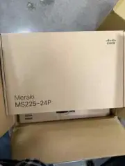 Cisco Meraki MS225-24P-HW 24-Ports PoE Ethernet Switch