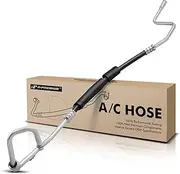 A-Premium A/C Discharge Line Hose Assembly Compatible with Ford Mustang 1986 1987 1988 1989 1990 1991 1992 1993 1994 1995 & Mercury Capri 1986 3.8L 5.0L, Compressor to Condenser