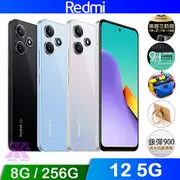 紅米 Redmi 12 5G (8G/256G) 6.79吋八核智慧手機午夜黑