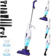 Aspiradora con cable Intercleaner, potente succión de 15 kPa con motor de 400 W