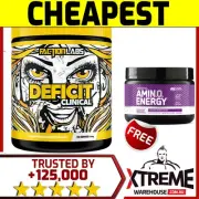 FACTION LABS DEFICIT CLINICAL 50SRV FAT BURNER ENERGY FOCUS ACTIVATOR! 1