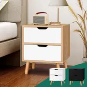 ALFORDSON Bedside Table Nightstand Wooden Storage Cabinet Side End Table