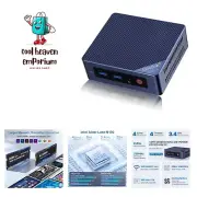 Mini PC, Mini S12 Pro Intel 12th N100Up to 3.4GHz, 16GB 500GB M.2 SSD, Mini D...