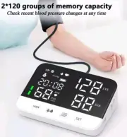 Upper Arm Cuff Blood Pressure Monitor Electronic Digital Sphygmomanometer...