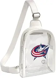Littlearth Clear Mini Sling Columbus Blue Jackets