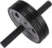 ifundom Portable Dual Wheel Ab Roller Non Slip Handle Exercise Wheel for Gym Office Lightweight Durable Design for Easy Travel and Workouts