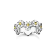 Genuine THOMAS SABO Lovely Daisy Ring in Silver