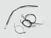Hurricane H716-032B Super Trucker Handle Set, Black