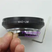 M42 to LM Adapter for M42 Lens to for Leica M L/M M8 M7 M6 M5 M9 TECHART LM-EA7