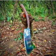 Custom Handmade Carbon Steel Blade Villagers Machete Sword | Hunting Sword