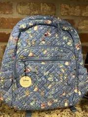 Vera Bradley Disney Campus Backpack Bag Cinderella Paisley Friends NWT