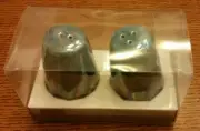 Pier 1 Imports Isola Cucina Salt and Pepper Shakers Set BRAND NEW IN BOX