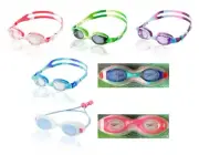 NEW SPEEDO KIDS Goggles Age 3-8 GLIDE Bungee Strap or SCUBA Giggles Tie Dye Swim