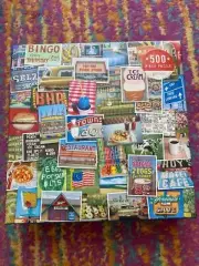 Snapshots of America 500 Piece Puzzle set/new/unsealed/excellent condition