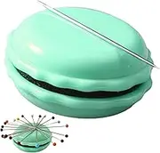 Needle Minder Magnet | Macaron Shape Magnetic Pin Holder | Needlework Accessories, Magnetic Needle Keeper, Embroidery Accessories for Embroidery Needlework