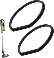 2pcs Replacement Vacuum Canister O Ring for Ryobi 18v Cordless Vacuum Cleaners, Ryobi Stick Vacuum Parts Dust Bin Canister Seal Gasket Vacuum Dustbin Lid Gasket Attachments