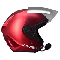 在飛比找蝦皮商城優惠-JARVISH AT5藍牙安全帽 魅惑紅 AT5安全帽含AT