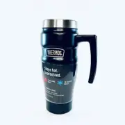 Thermos Handle Travel Mug, Vacuum Insulated Double Wall Stainless Steel BPA Free