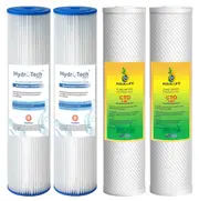 Whole House Big Blue Water Filter Replacement Cartridges 20" x 4.5" 5 Micron