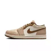 Nike AIR JORDAN 1 LOW SE HEMP OATMEAL LIGHT BRITISH TAN Golf Shoes HF5753-221
