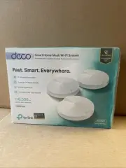 TP Link Deco M9 Plus AC2200 Whole Home Mesh Wi-Fi System 3 Units NEW SEALED