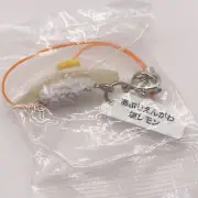 Kura Sushi Grilled Engawa Mini Figure Keychain Japanese Toy Bikkura Pon Gasha
