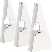CoroRio 60 Pack 5 Inch Self Stick Cardboard Easel Backs, Premium Cardboard Easel Stand for Picture Frame and Art Easel Stand, Use for Photos, Signs, Crafts, (Pack of 60, White)