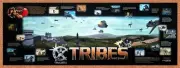 StarSiege Tribes PC Original 1999 2-Part Foldout Poster 11" x 30"
