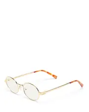 Le Specs Poseidon Deux Blue Light Glasses, 52mm