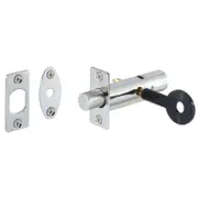 Gainsborough Bright Chrome Security Door Bolt