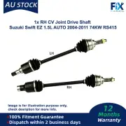 1x RH CV Joint Drive Shaft Suzuki Swift EZ 1.5L AUTO/MAN 2004-2011 74KW RS415 (for: Suzuki)