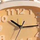 Twin Bell Loud Alarm Clock Battery Powered Vertical Alarm Clock For Kids Slk