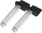CRILSTYLEO 1 Pair Motorcycle Lift Stand Attachment for Front Wheel Maintenance Metal Paddock Stand for Easy Servicing Compact and Portable Design for Dirtbike and Motorcycle Use