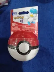 Pokemon Mega Construx Quaxly Mini Action Figure Series 18 Pokeball Collectible
