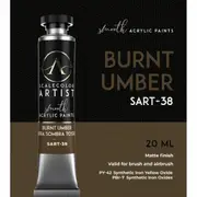 Scalecolor Artist Acrylic Paint (Burnt Umber) - 20mL