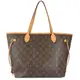 【9成新】Louis Vuitton M40156 NEVERFULL經典花紋縮口肩背包.中 #444現金價$19,800