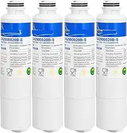 Refrigerator Water Filter Compatible with DA29-00020A/B, DA29-00020B-1, HAF-CIN/EXP, 46-9101 for French Door Fridge(4PCS)